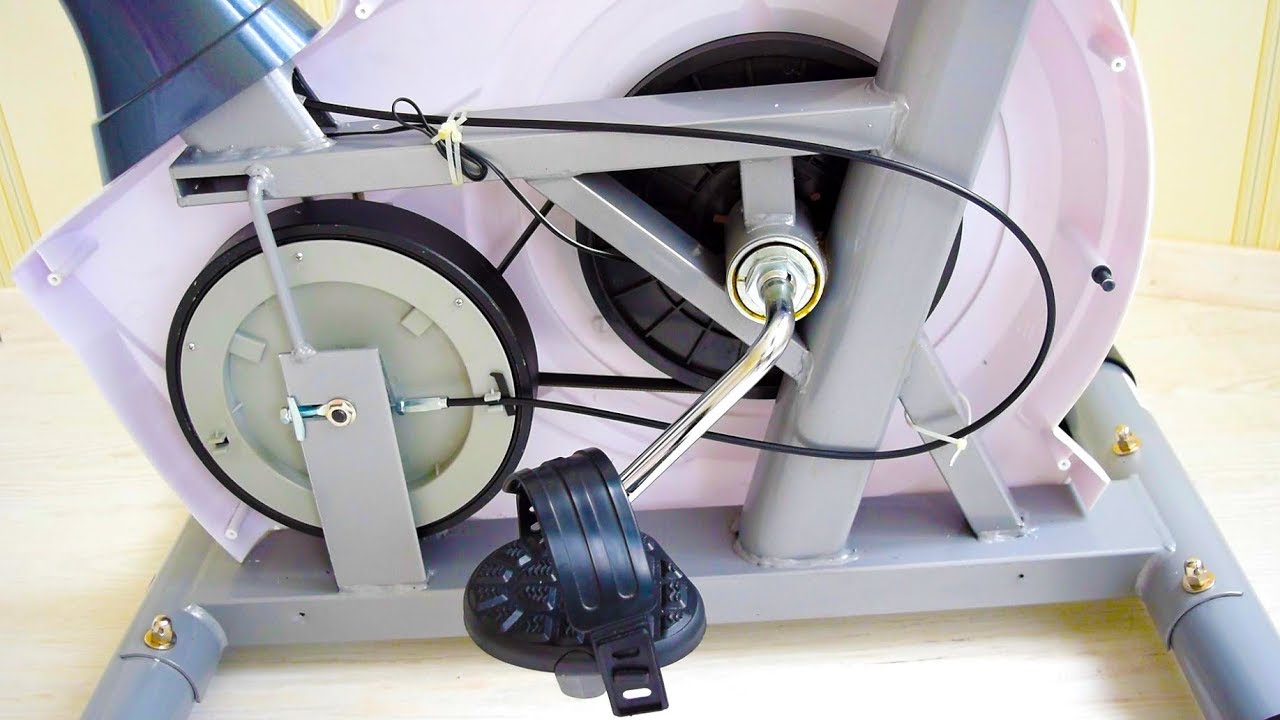 How Does a Magnetic Resistance Exercise Bike Work. Exercise Bike Disassembly