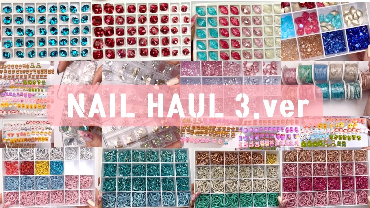 Sub Eng • Self-Nail Ali HAUL Отключение бокса 3.ver 💞 | AliExpress