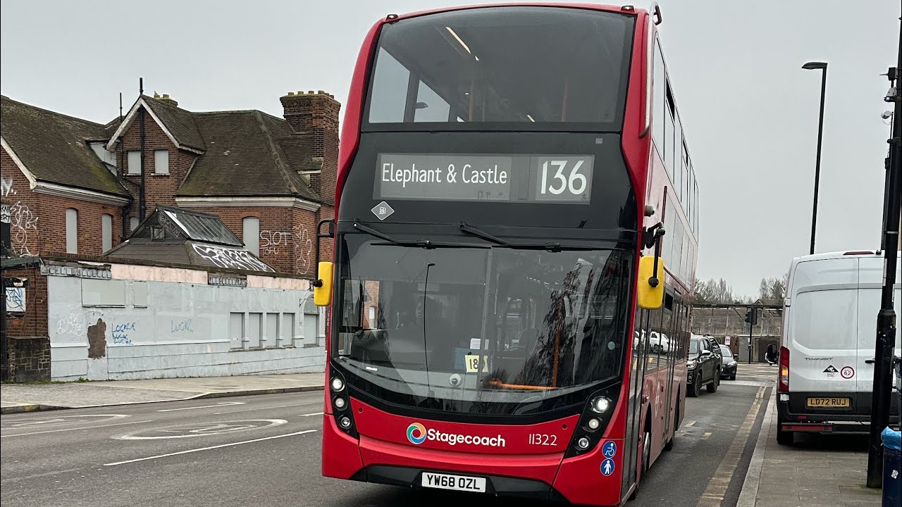 *YW68 OZL*Stagecoach London 68Reg ADL Enviro400MMC
