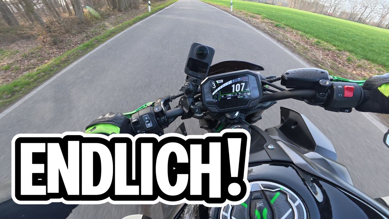 Endlich Saisonstart | Erste Fahrt mit meiner Kawasaki Z900