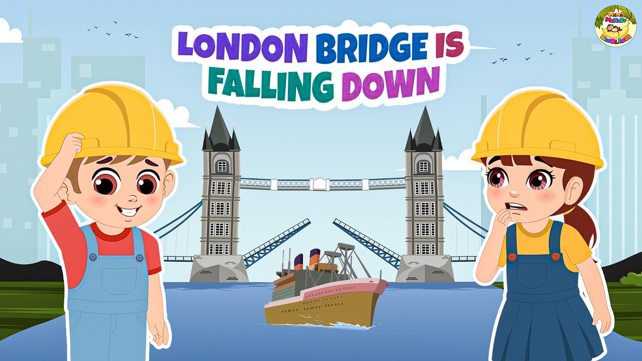 London Bridge is Falling Down | Nursery Rhymes & Kids Songs | English Rhymes