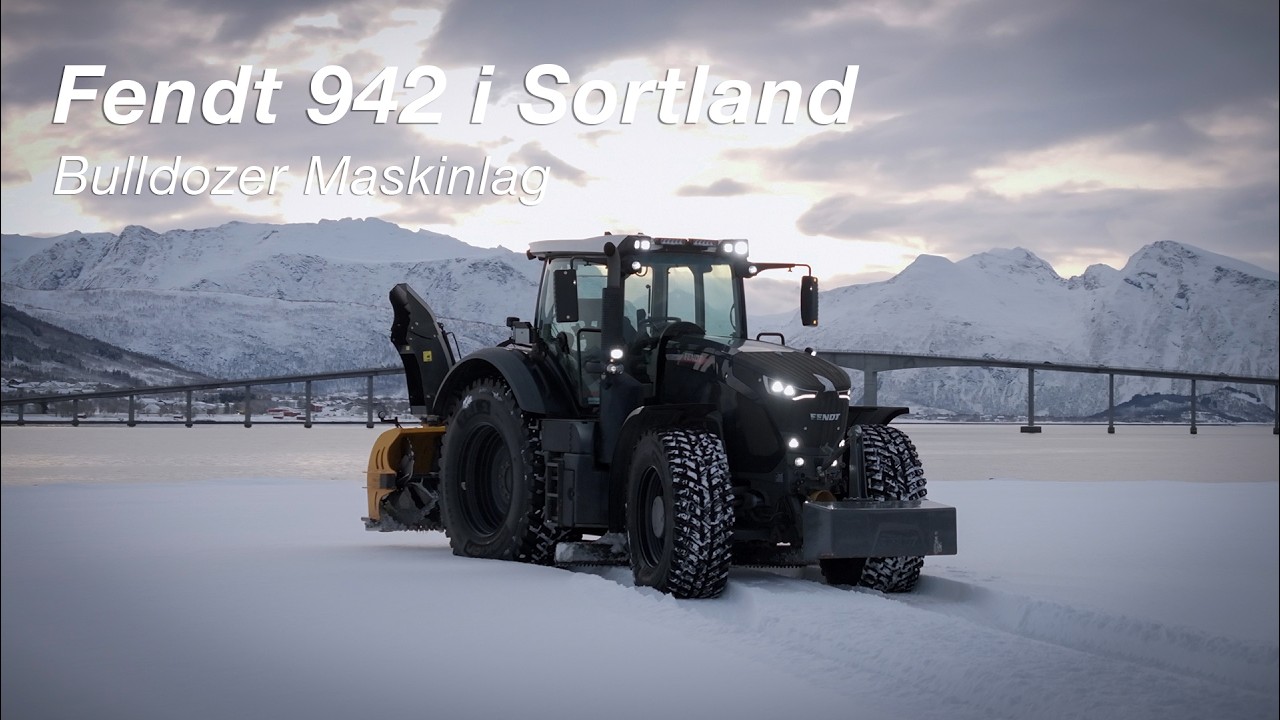 Fendt 942 Gen7 i tung drift hos Bulldozer Maskinlag