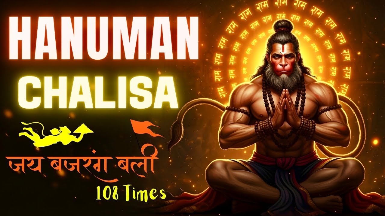 🕉️ हनुमान चालीसा 7 बार | धन, किस्मत और सफलता का गुप्त पाठ | Hanuman Chalisa 7 Times