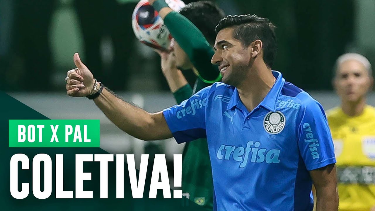 AO VIVO | COLETIVA ABEL FERREIRA | BOTAFOGO 3 X 4 PALMEIRAS