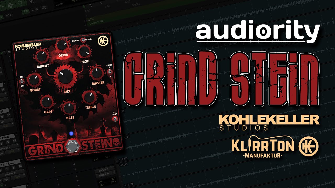 Klirrtone GRIND STEIN por Audiority & Kristian Kohle - Brutal Death Metal Demo y Mezcla🤘🏻