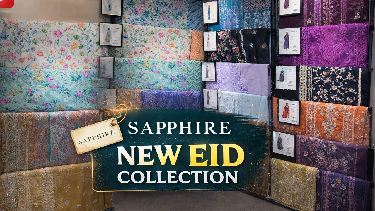 Sapphire new eid collection || Sapphire new designs eid 2026 || Sapphire new Arrivals 