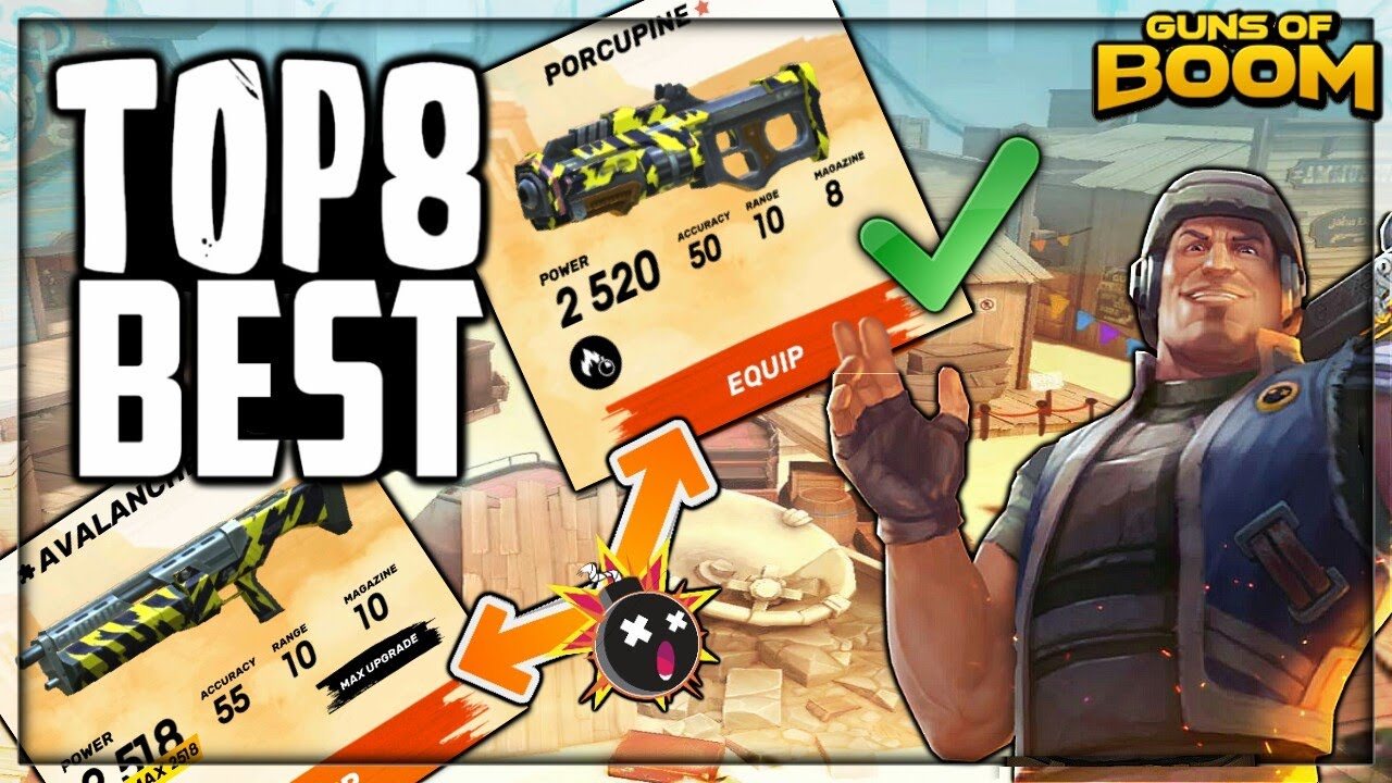 Top 8 Best Shotguns in Guns of Boom