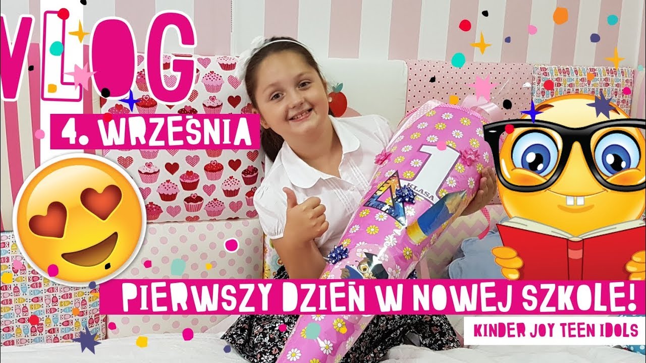 💗 PIERWSZY DZIEŃ W 🏫 NOWEJ SZKOLE 🎓