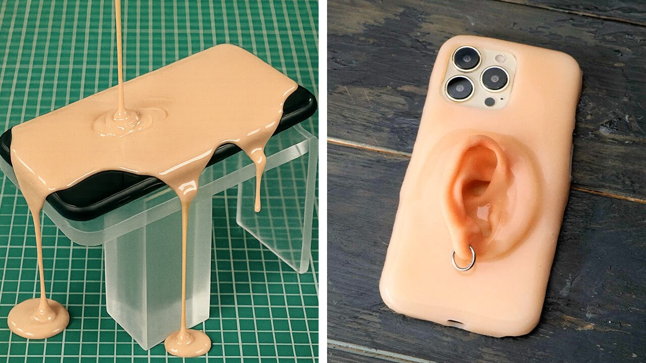 Хватит покупать чехлы! Сделай этот силиконовый DIY-чехол сам 😱