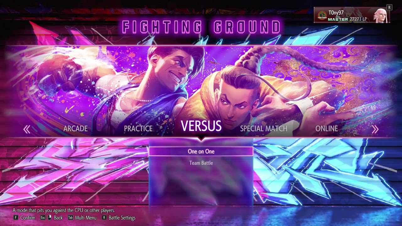 10 WIN STREAK FIGHTING GROUND MUSIC  SF6
