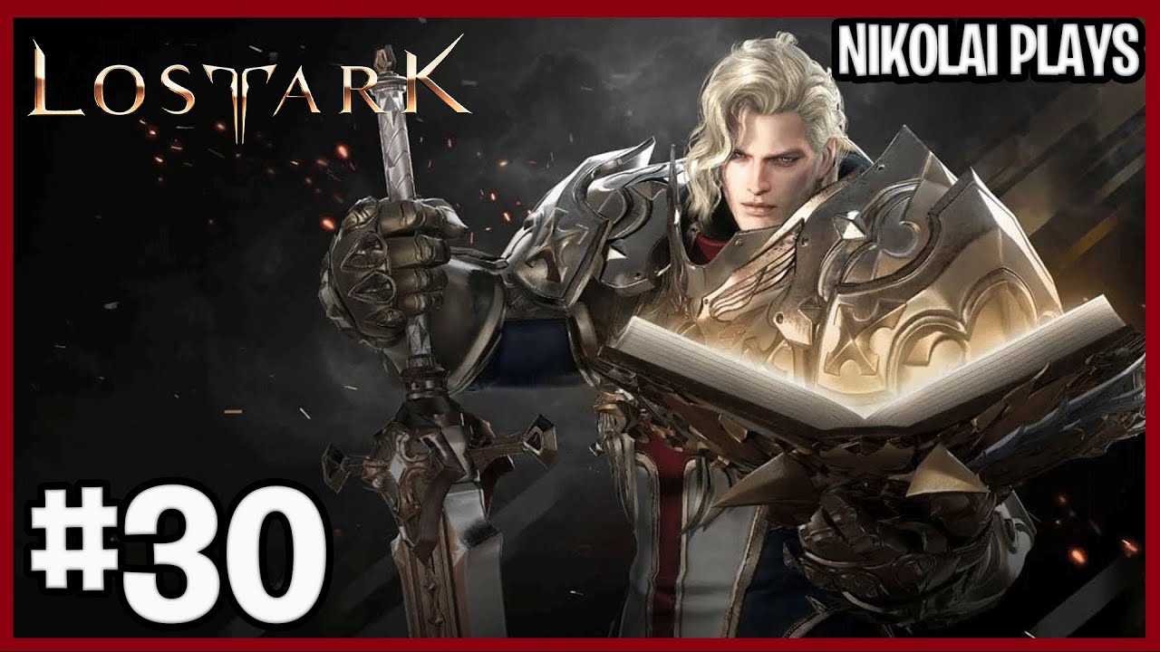 Nikolai plays: Lost Ark - Paladin #30 | gameplay no commentary walkthrough full game