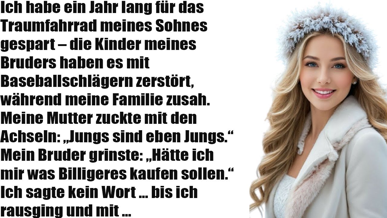 Ein Jahr gespart für den Traum meines Sohnes – dann zerstörten meine Neffen alles mit ....