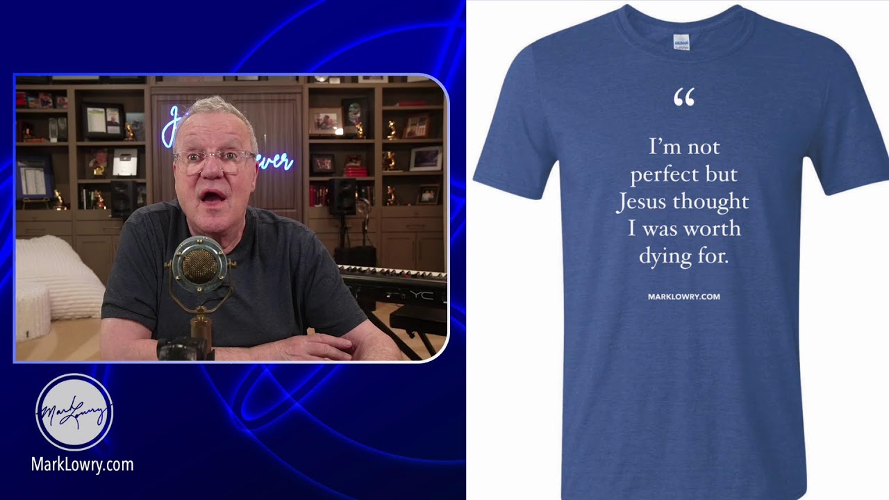 Mark Lowry is LIVE on #JustWhenever! Sit up straight and sing!! Join us!