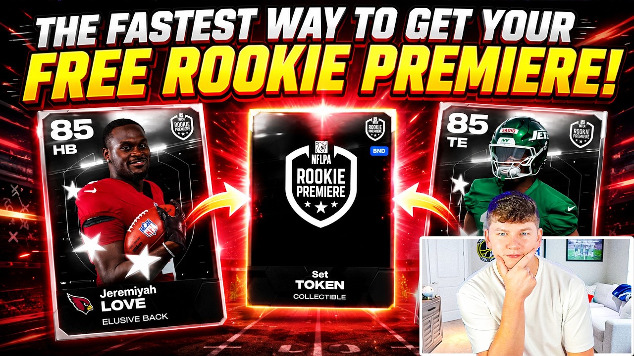 САМЫЙ БЫСТРЫЙ СПОСОБ ПОЛУЧИТЬ БЕСПЛАТНОГО ROOKIE PREMIERE В MADDEN 27!