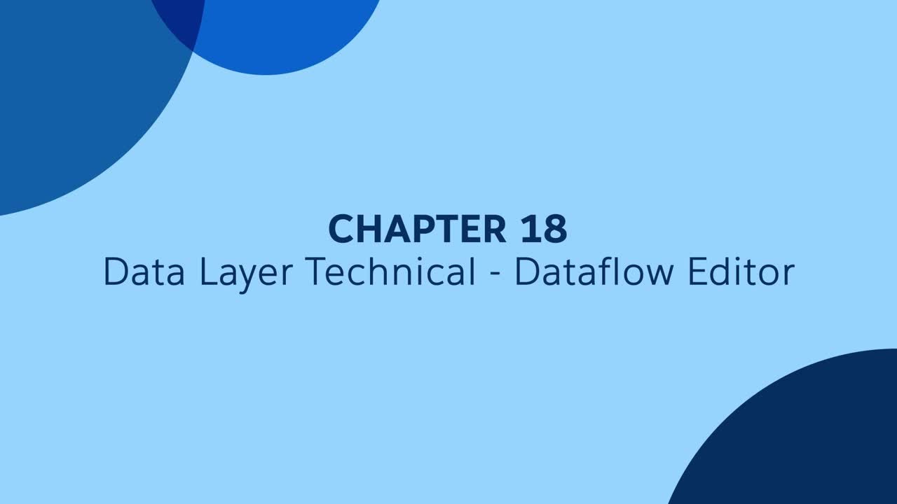 18 - Dataflow Editor 1 - Tableau CRM