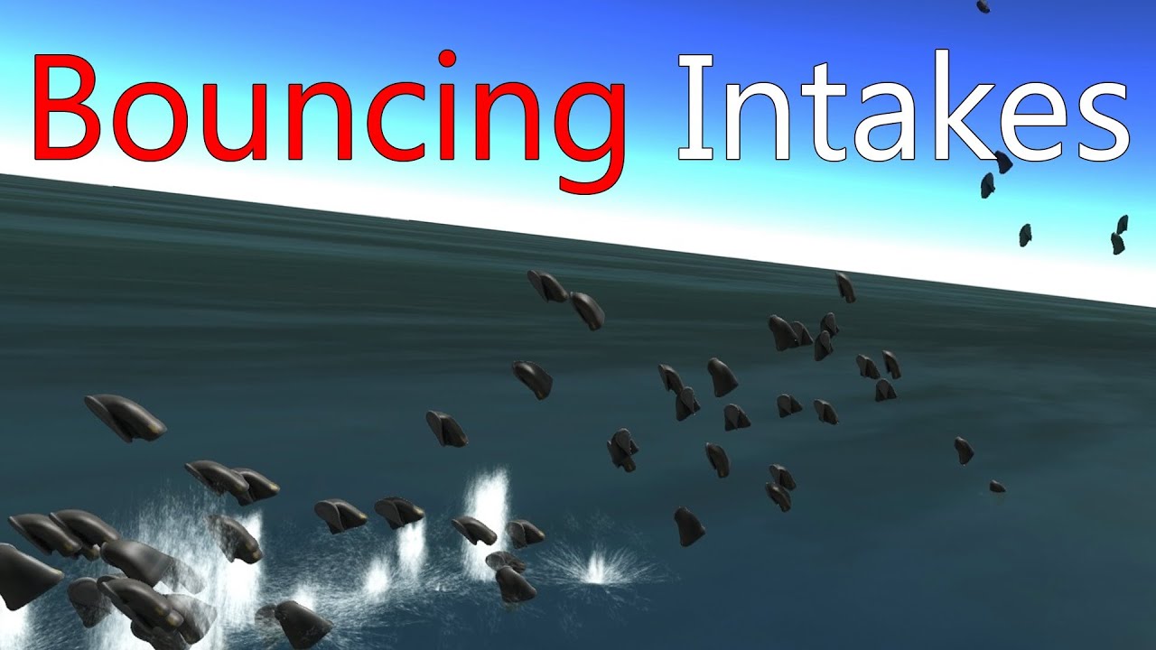 Kerbal Space Program: Bouncing Intakes