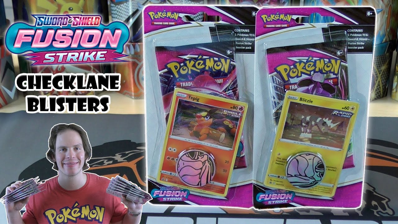 Fusion Strike Checklane Blister Pack Opening