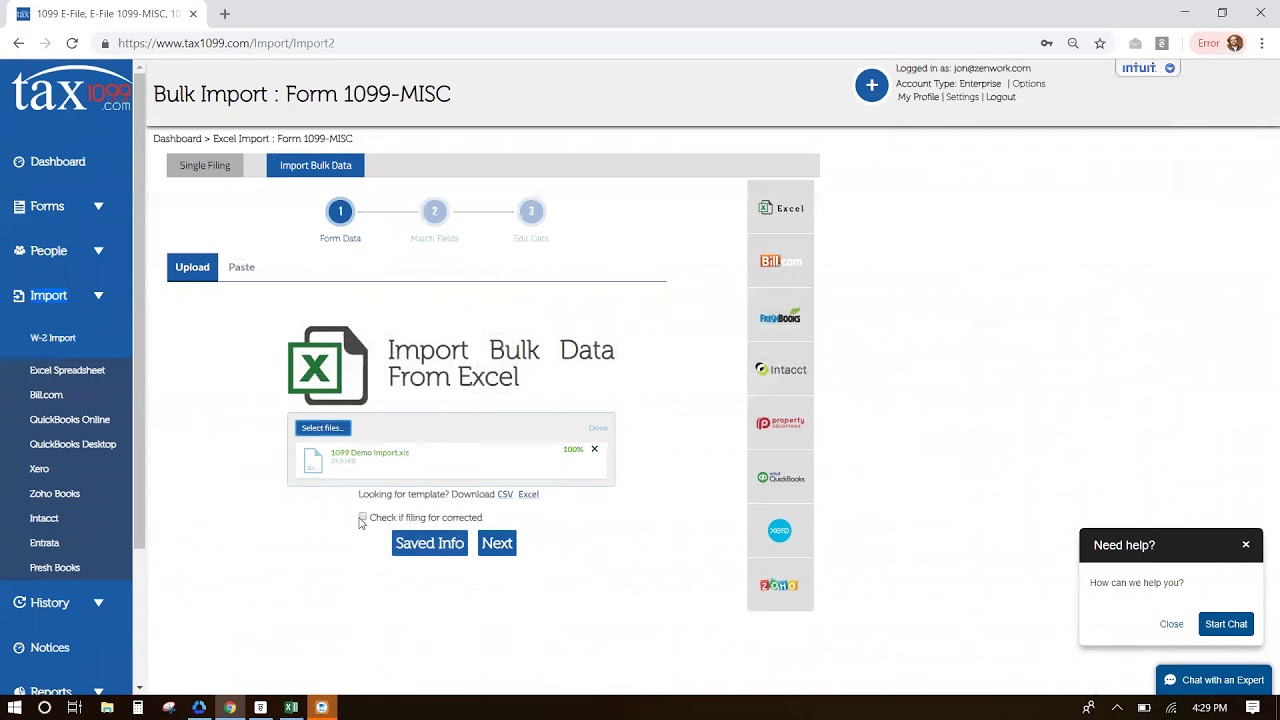 Tax1099 Recorded Demo - 11-27-2018