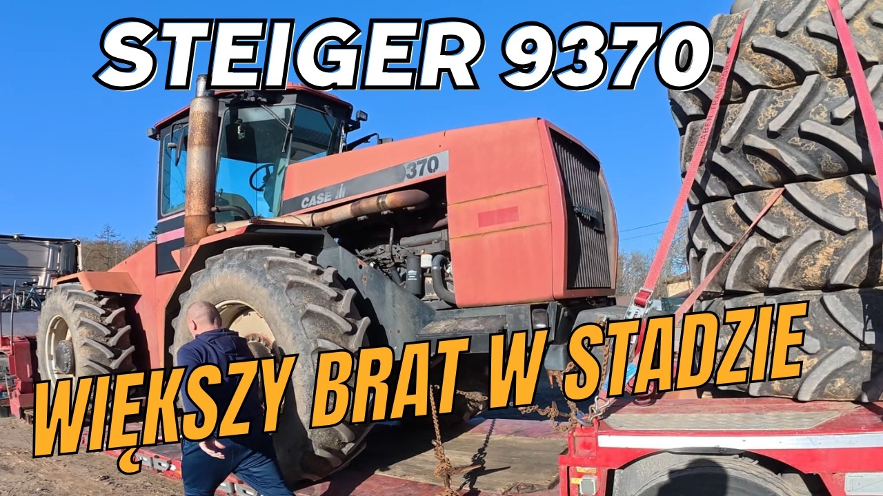 Kolejny ciągnik w gospodarstwie. Piękny stan Steiger 9370 Cummins N14 360 hp