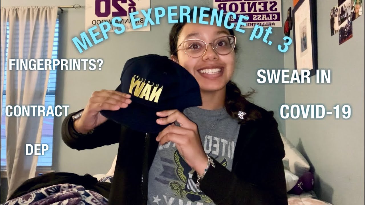 MEPS EXPERIENCE pt. 3 - US NAVY CONTRACT, DEP, SWEAR IN!