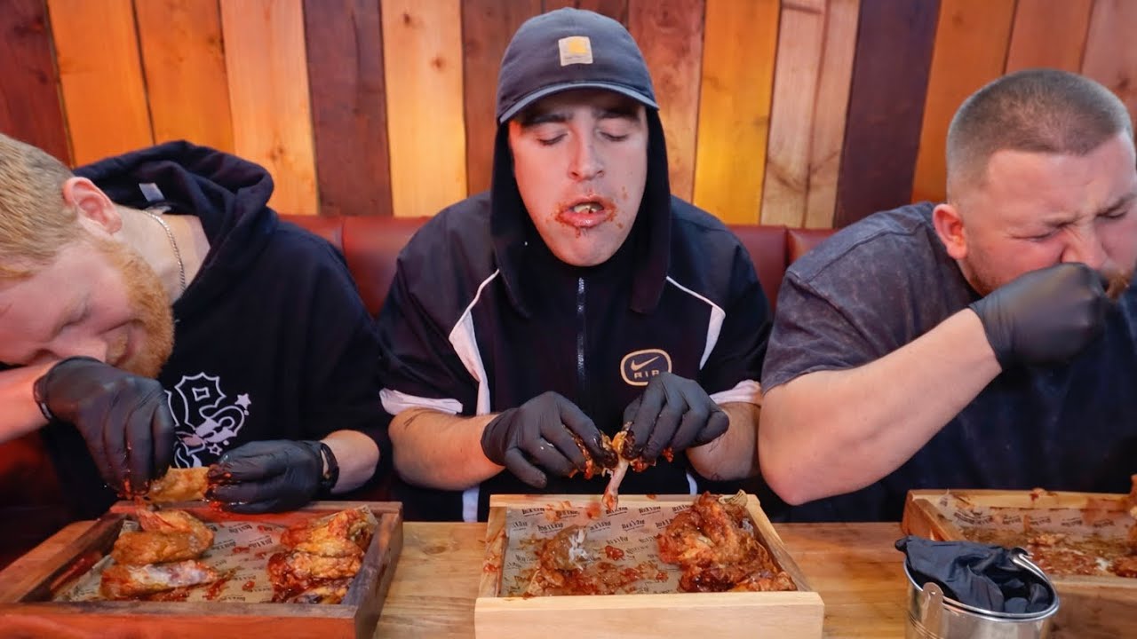 Финал конкурса Bucks Bars Hot Wing Challenge