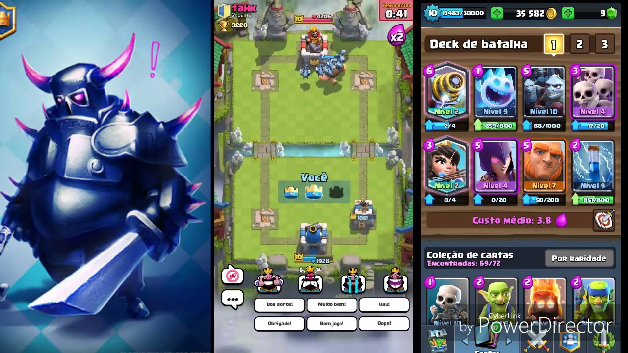 Partidas Com deck principal