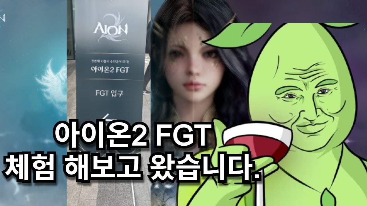 로아 유저가 아이온2 FGT 체험 해보고 왔습니다.