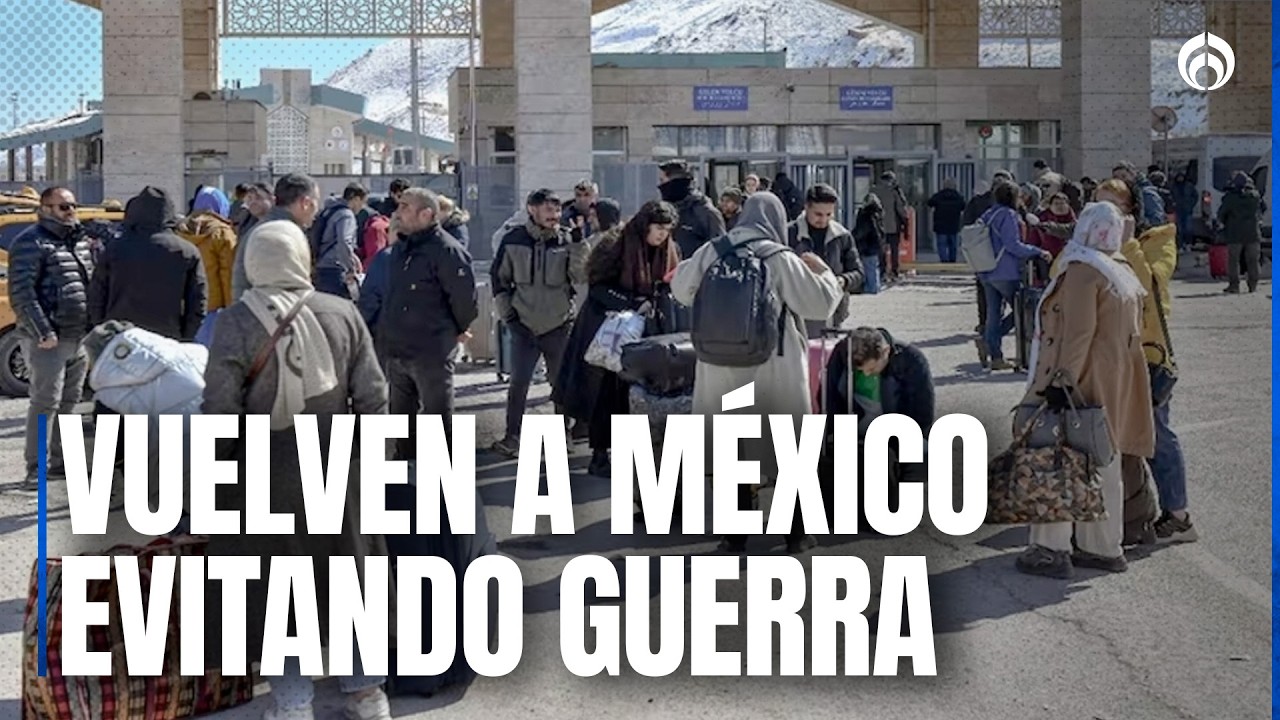 México evacúa a 352 connacionales del conflicto en Medio Oriente