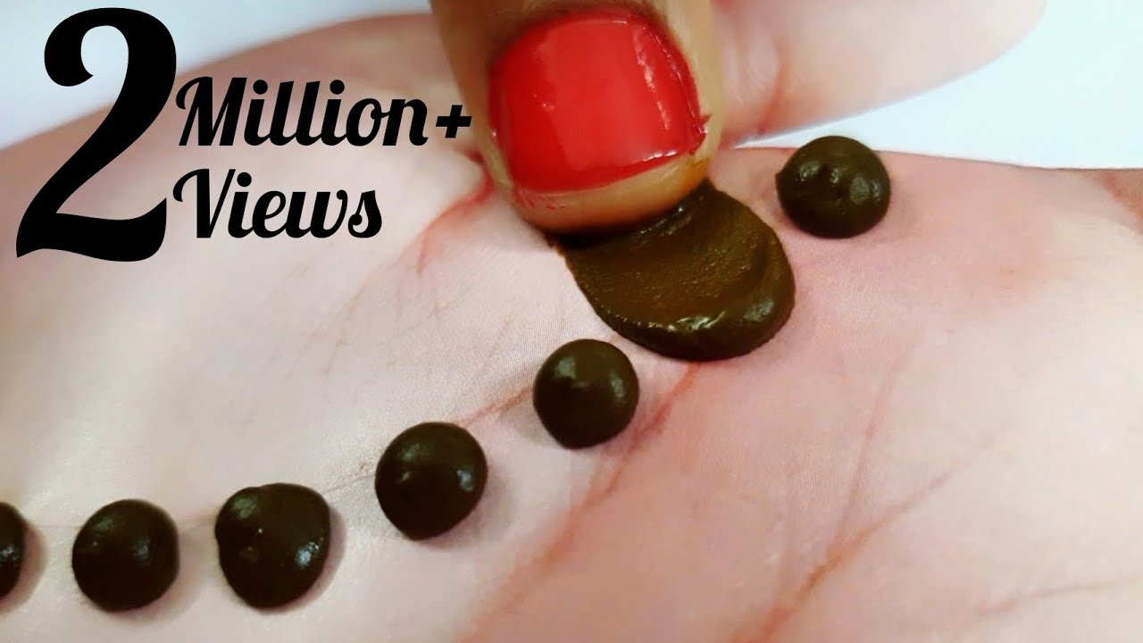 अधिक सरलता से लगाए - Easy Trick Hand Mehndi with Dots | Mehndi for Beginners | Mehndi Design Trick