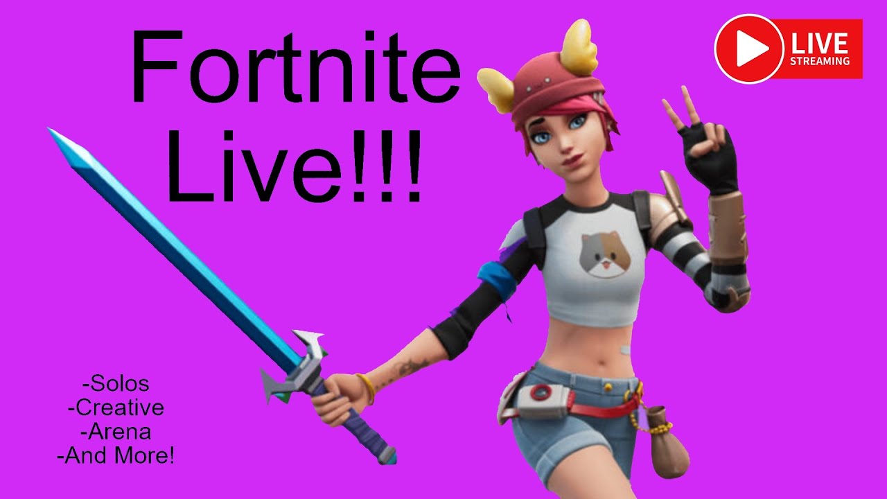 Fortnite Live | Battle Royal, Reload, Blitz | Playing w/ viewers
