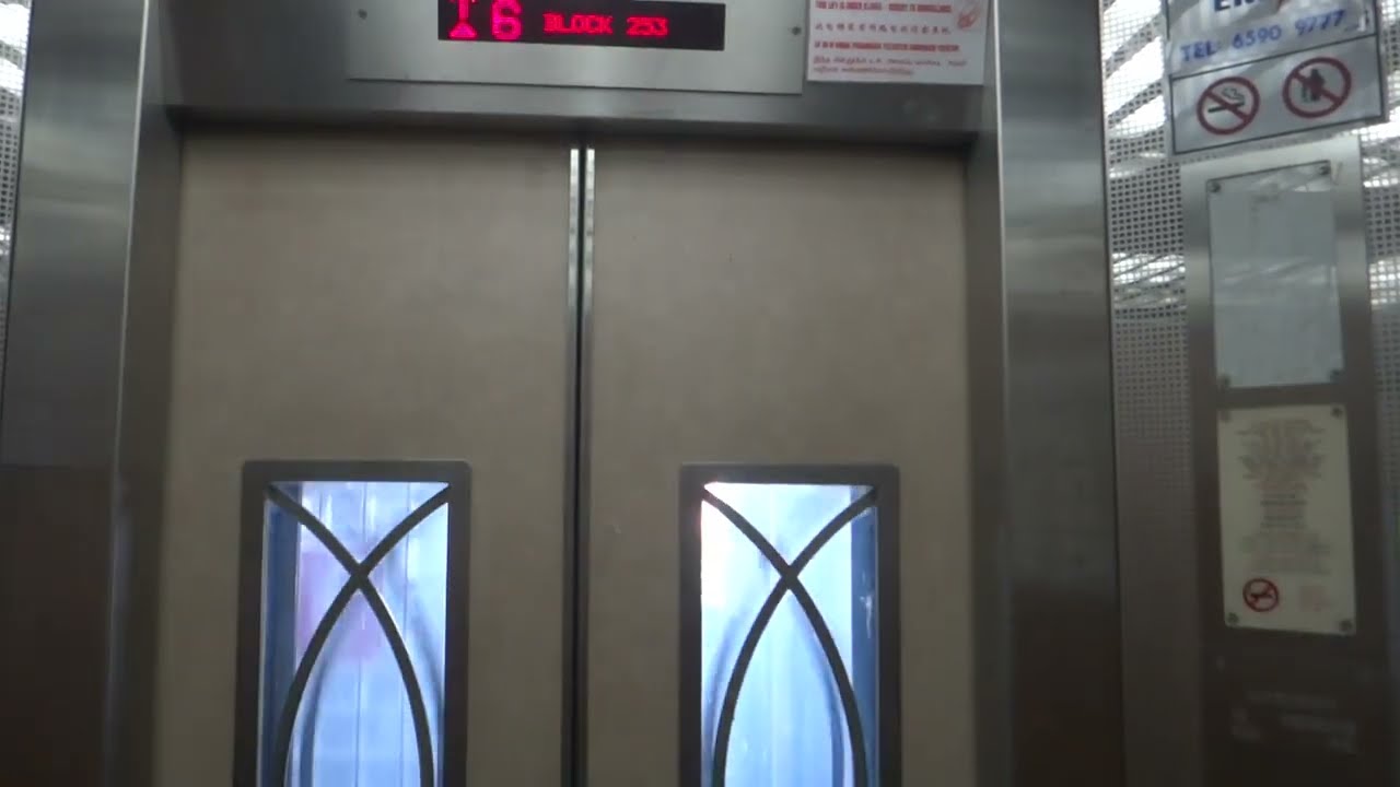 Blk 253 Compassvale St (Sengkang) Residential HDB, Singapore - Mitsubishi GPS Traction Elevator