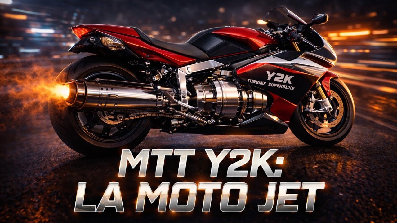MTT Y2K: La Moto Impulsada por Turbina - ¿Es la Más Extrema del Mundo?