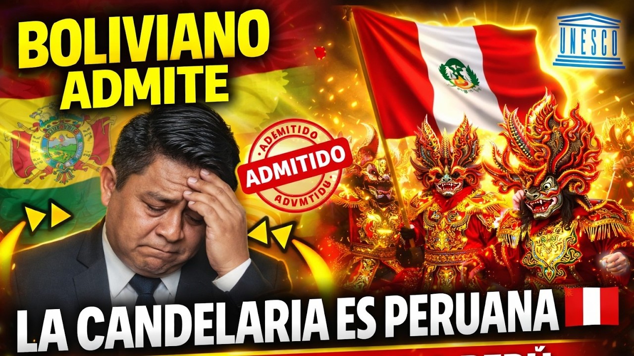 BOLIVIANO ADMITE la VERDAD sobre la CANDELARIA 🇵🇪 PERÚ GANA en la UNESCO