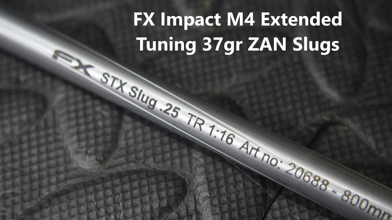 Tuning FX Impact M4 Extended with 37gr ZAN Slugs