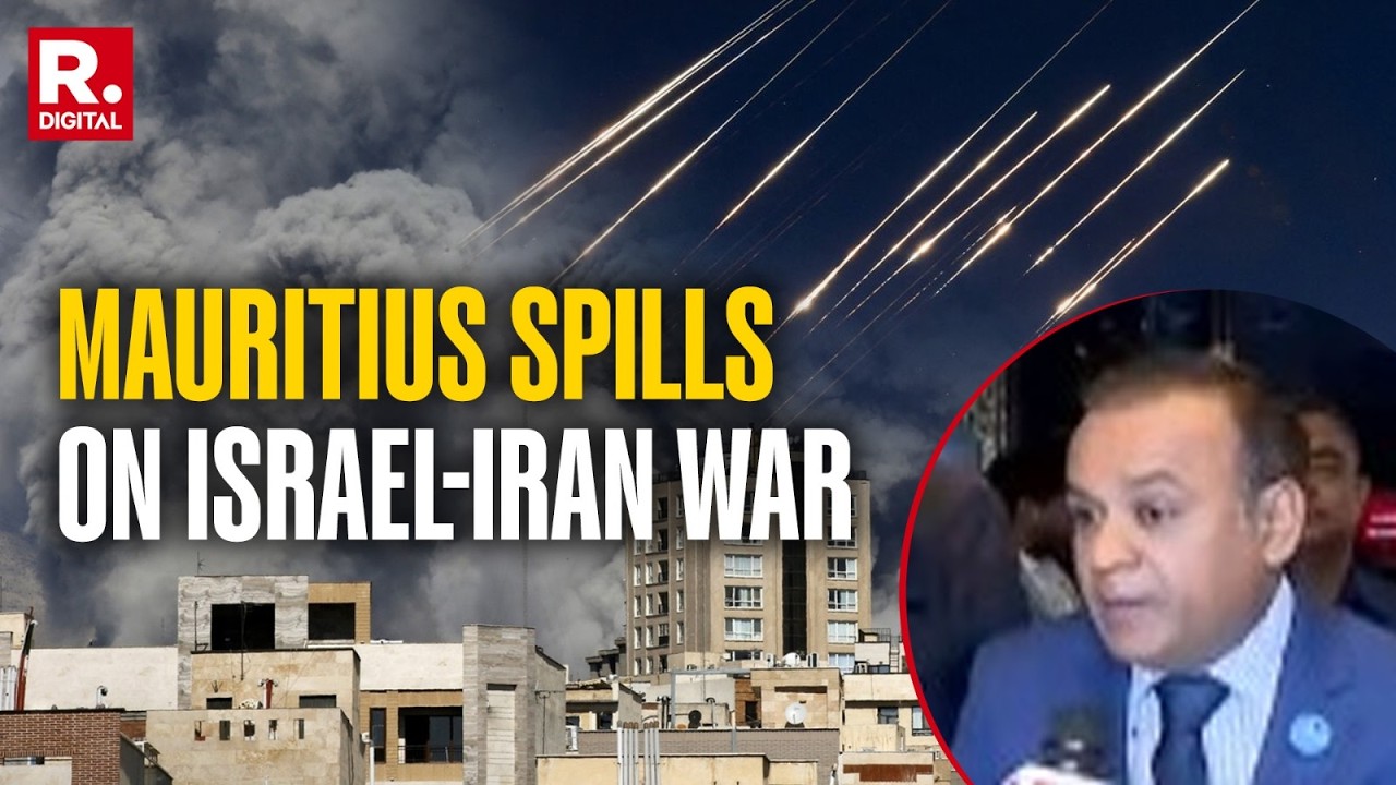 US-Israel Iran War: Mauritius FM Dhananjay Ramful's Exclusive Republic Interview On West Asia