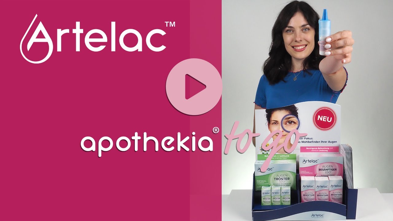 Artelac® Augenbesänftiger Augentropfen und Artelac® Augentröster Augentropfen | apothekia® To Go