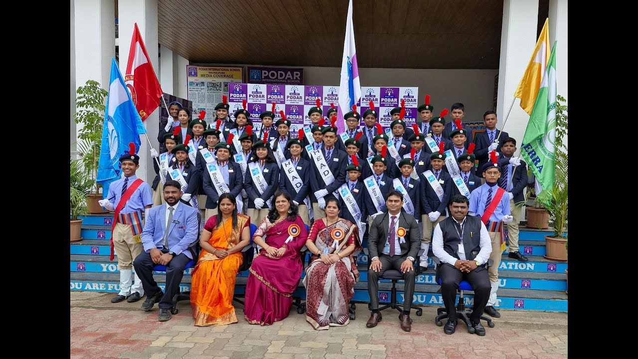 Podar International School, Daund Pune Investiture Ceremony Event AY 2024-25