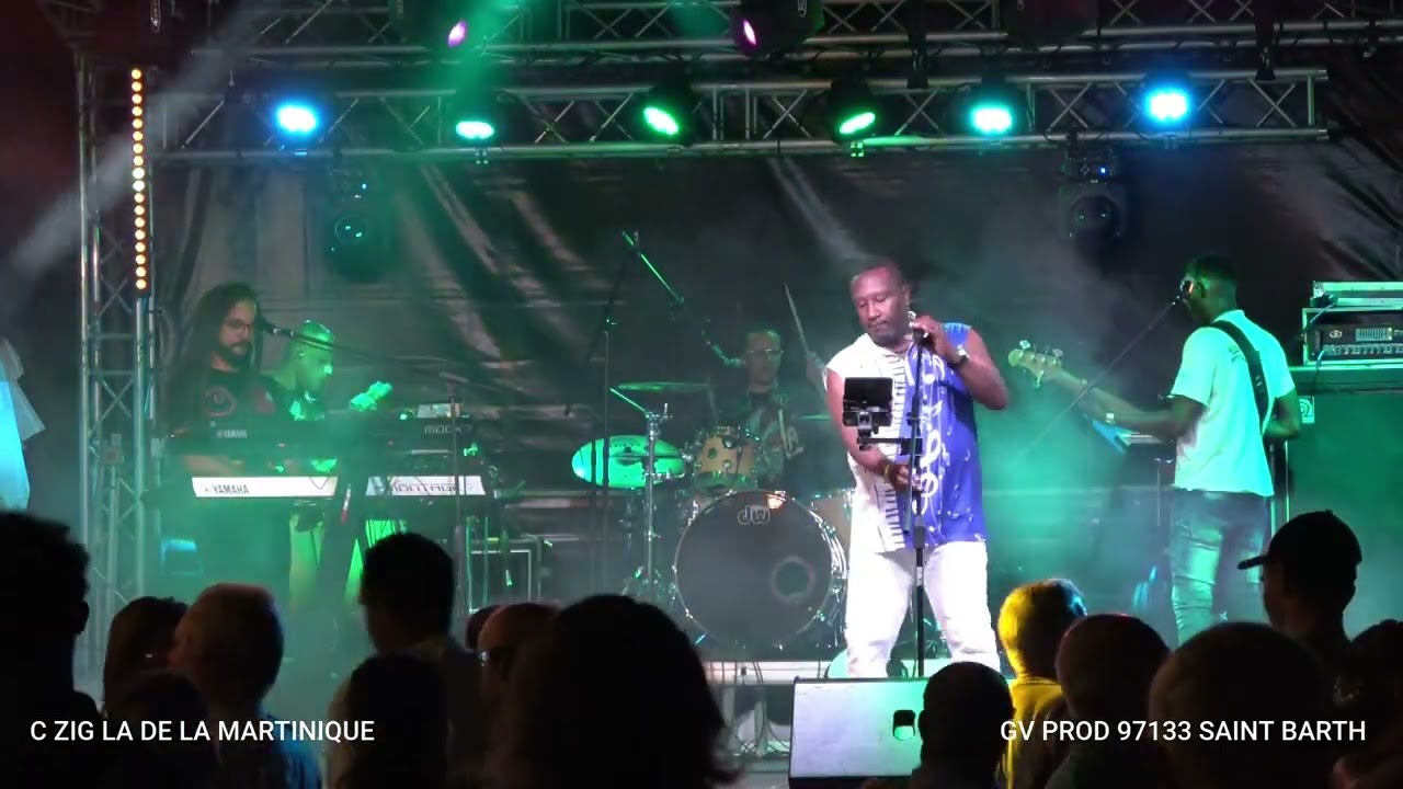 Le Groupe C Zig La de la Martinique a Saint Barth