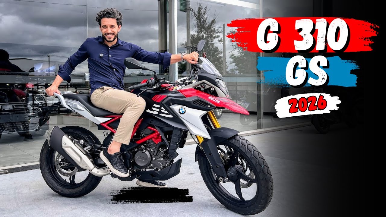 BMW G310 GS 2026 todos os detalhes e preço