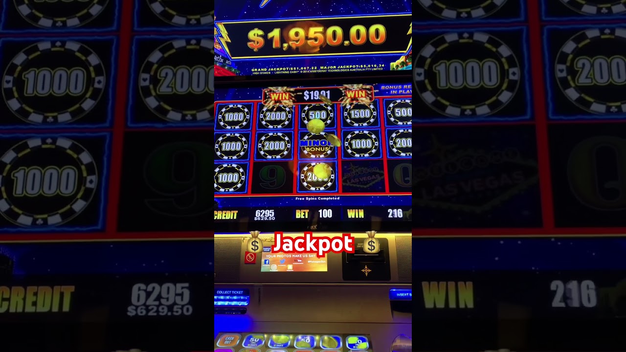 High Limit Jackpot 🎰 💰 Big Win ❤️Mohegan Sun 