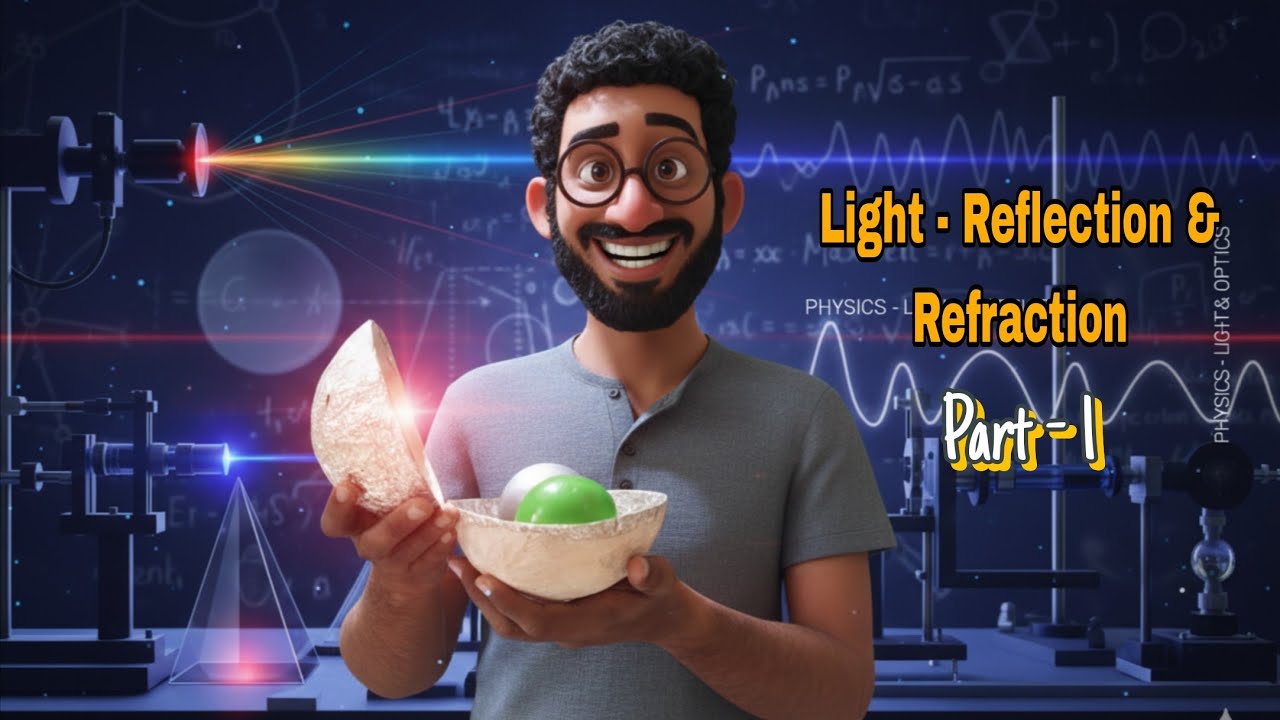Light - Reflection and Refraction (Part - 1) Grade 10