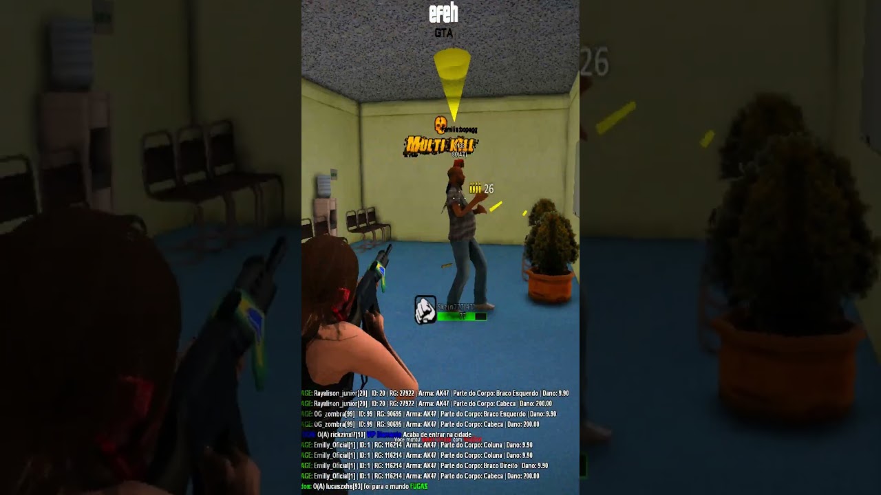 Samp Arcade PVP Server #2 #gta #samp #gtaonline #shorts #arcade