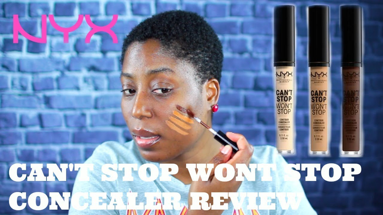 NYX CAN'T STOP WON'T STOP CONCEALER REVIEW