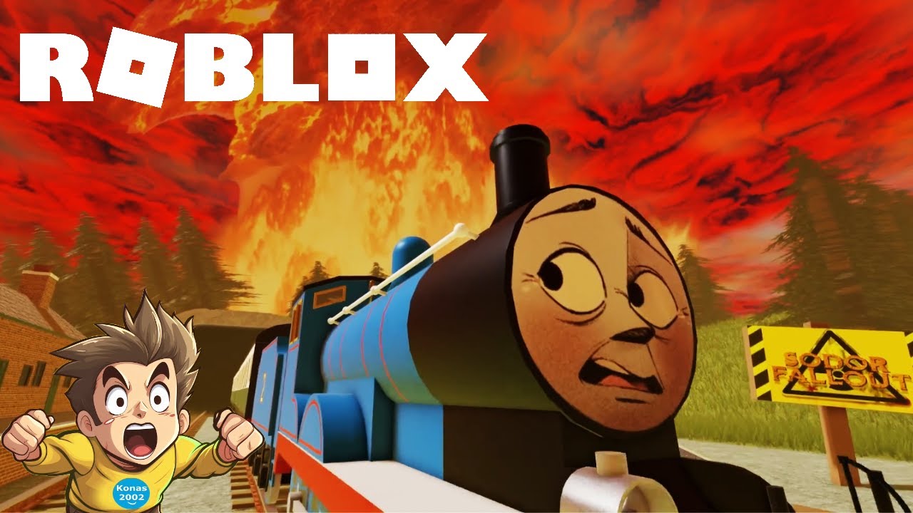 Эпический побег из Содора Эдварда в Roblox! || Напряженный геймплей с Konas2002