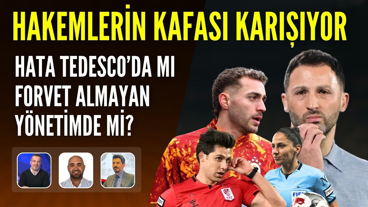 Fenerbahçe'de Hata Tedesco'da mı Forvet Almayan Yönetimde mi? | Hakemlerin Kafası Karışıyor