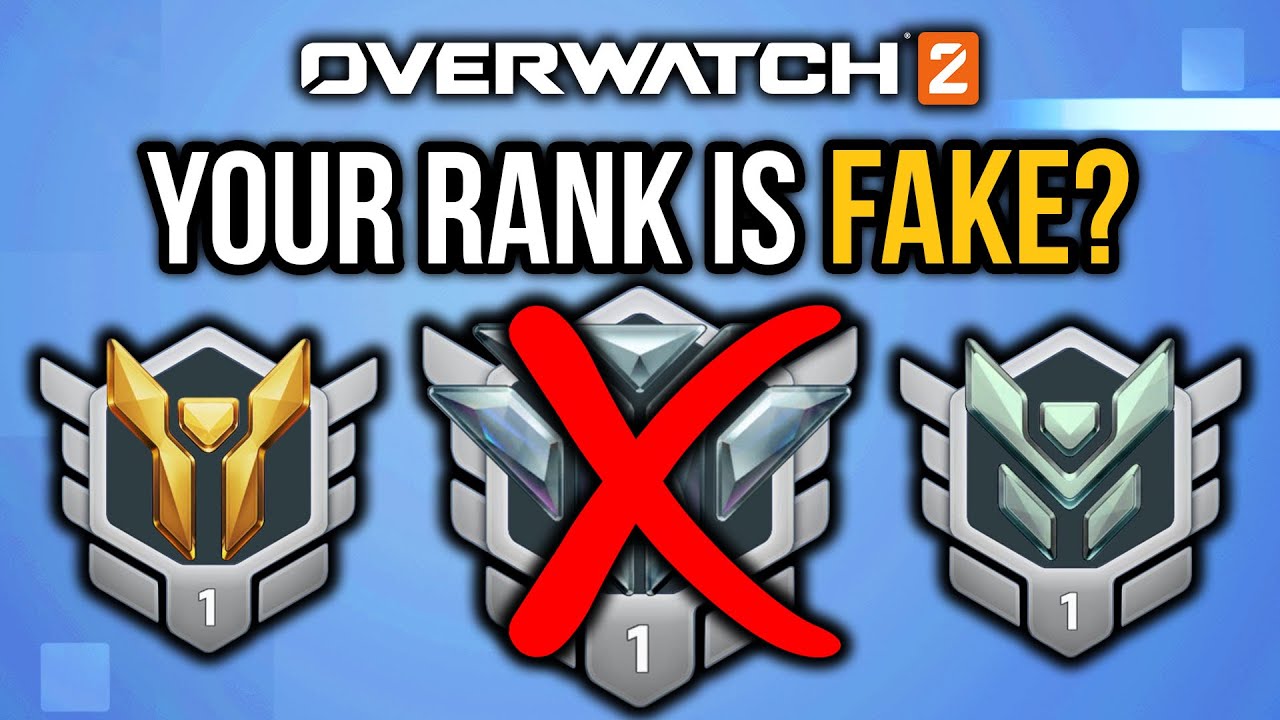 Overwatch 2 Competitive 2.0 Fake Rank Problem...