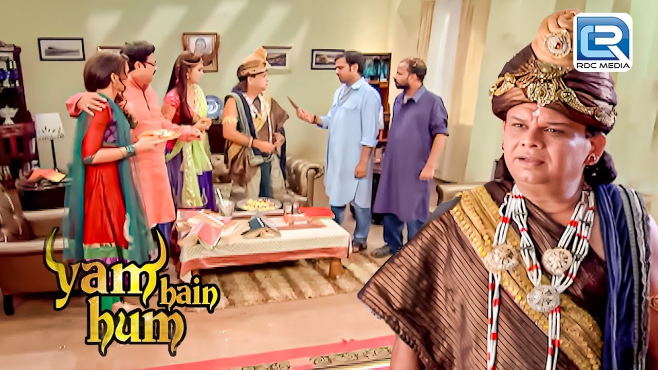 कौन है ये दोनों जो घर में घुसकर चित्रगुप्त को छुरी दिखा रहा है? | Yam hain Hum | EP 188+189+190