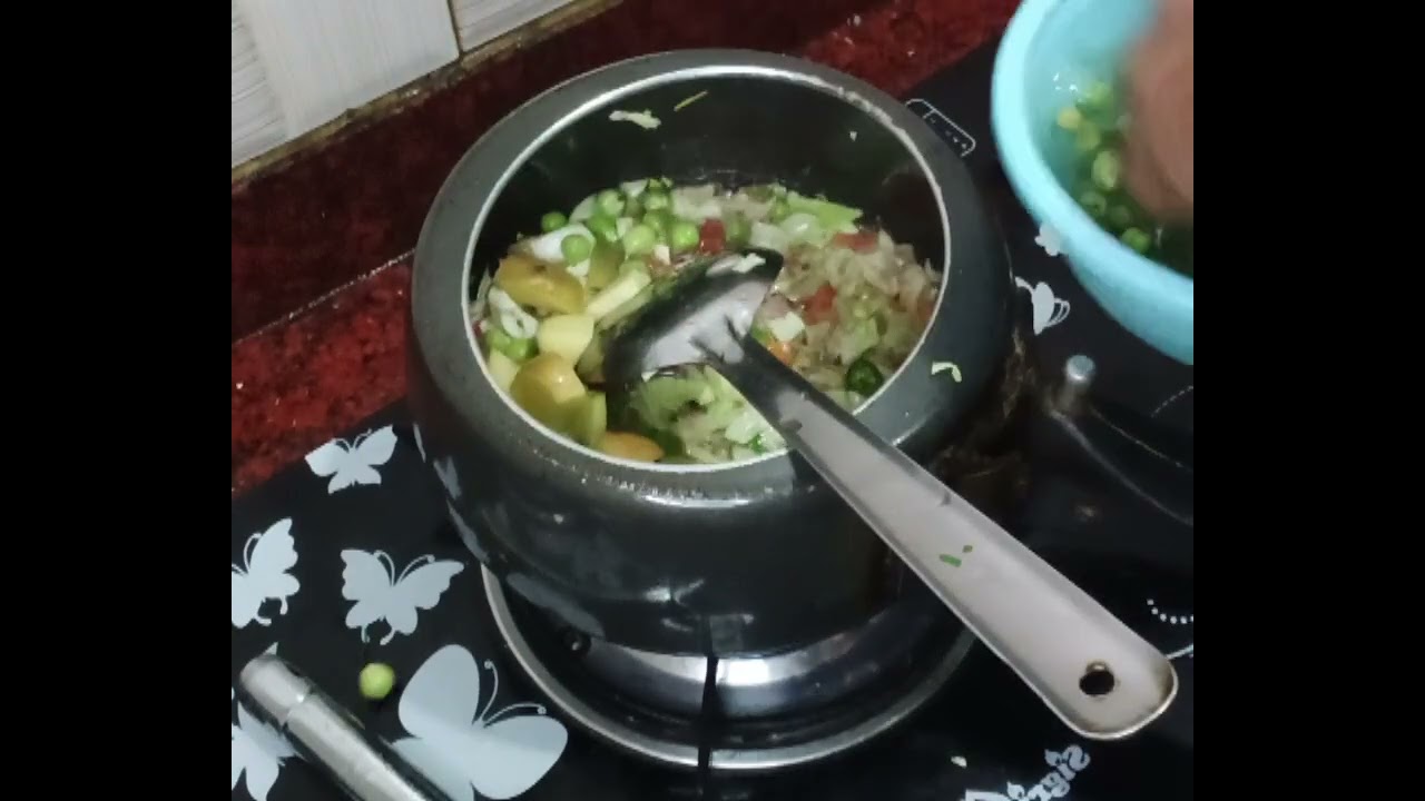 Veg pulao recipe 🤤#cooking #cookingathome #shorts #viral #video 