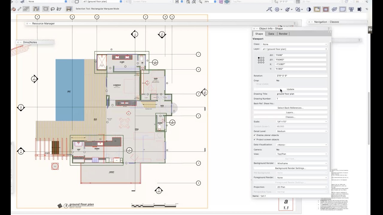 Austin Vectorworks Community July, 2021: dimensions