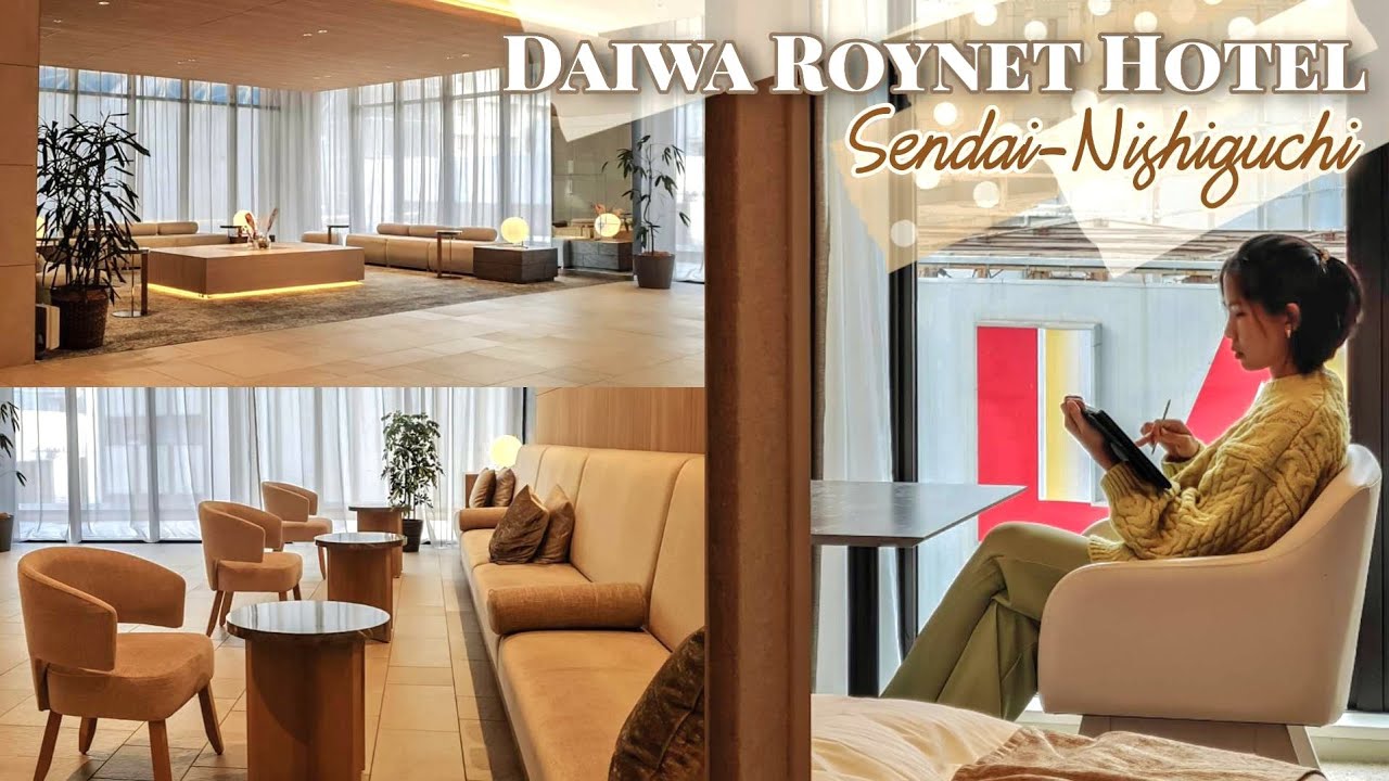 Daiwa Roynet Hotel Sendai-Nishiguchi แนะนำโรงแรมใหม่ ใกล้ กว้าง! & เส้นทางสำหรับกระเป๋าเดินทางใบใหญ่